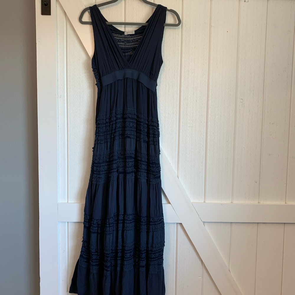 Blue Italian maxi dress